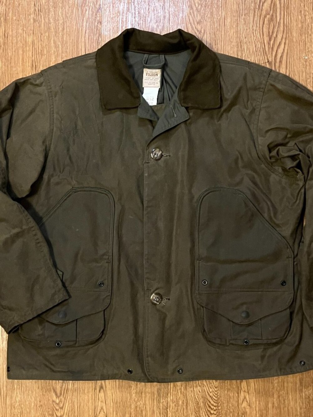 Vintage Filson 435 Jacket Otter Green USA